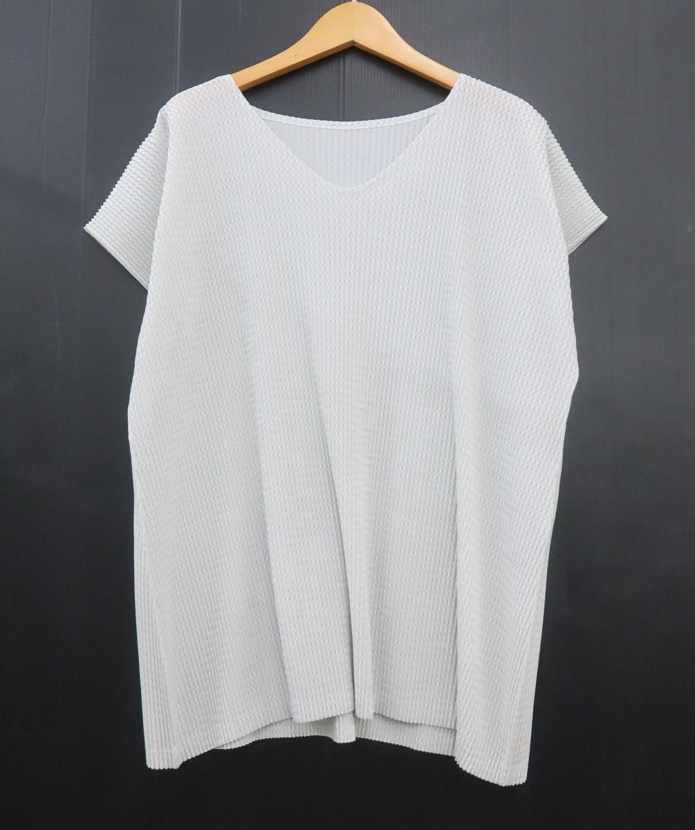 1805 PLEATS PLEASE プリーツプリーズ ISSEY MIYAKE イッセイミヤケ フレンチスリーブ カットソー 3