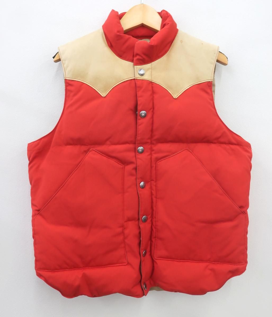 1807 SUGAR CANE シュガーケーン SC 10748 レザーヨークダウンベスト S