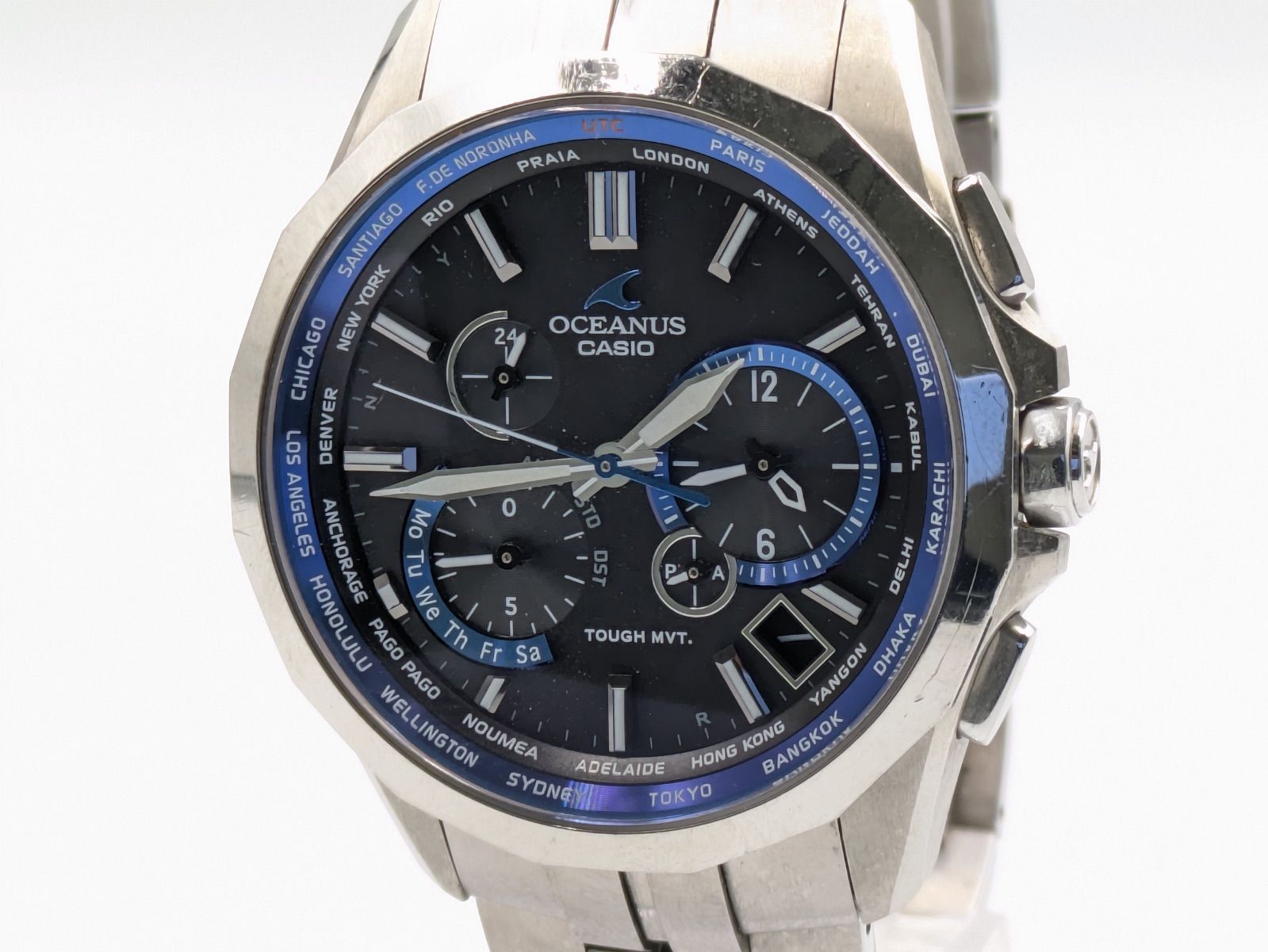 CASIO OCEANUS オシアナス OCW-S2400 電波ソーラー チタン メンズ