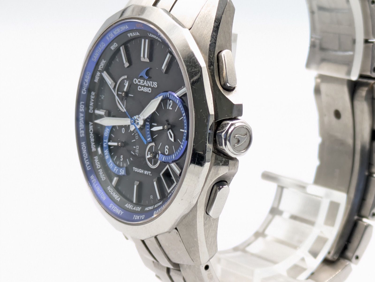 CASIO OCEANUS オシアナス OCW-S2400 電波ソーラー チタン メンズ