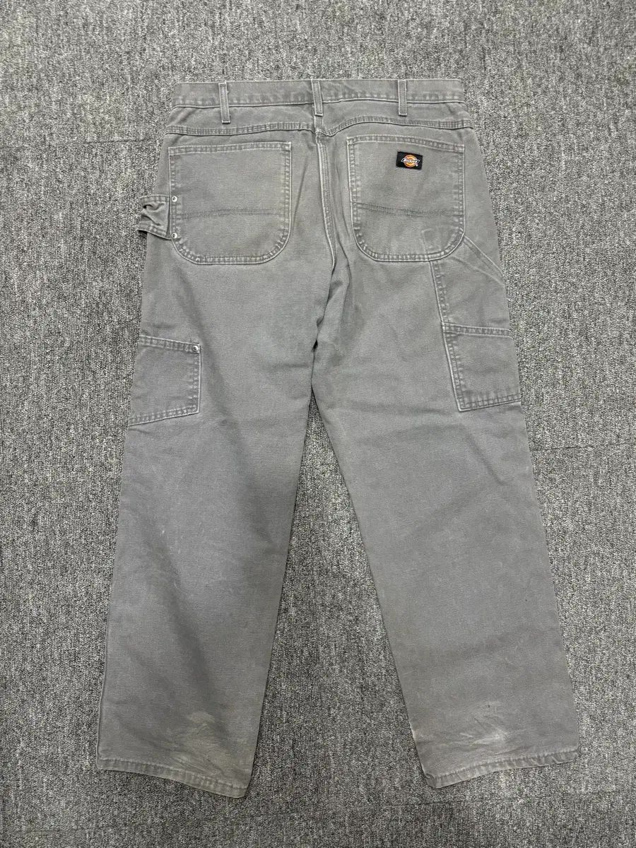 00s ヴィンテージ ディッキーズ シングルニー グレー ワークパンツ