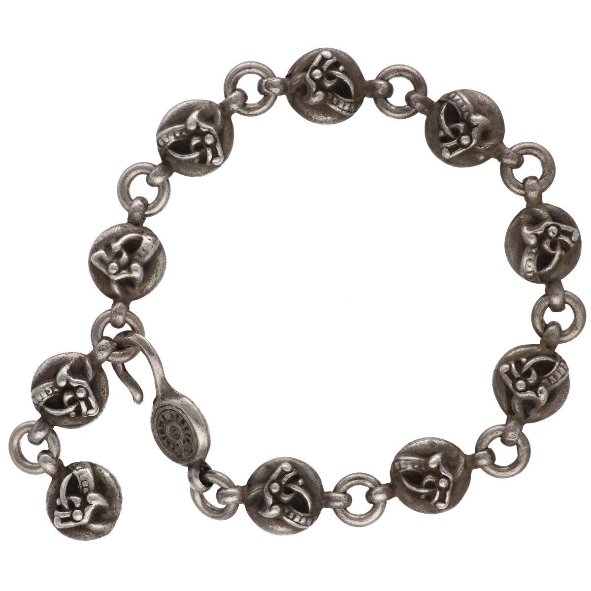 CHROME HEARTS クロムハーツ ケルティックボールブレスレット 2 SV 925 シルバー RS