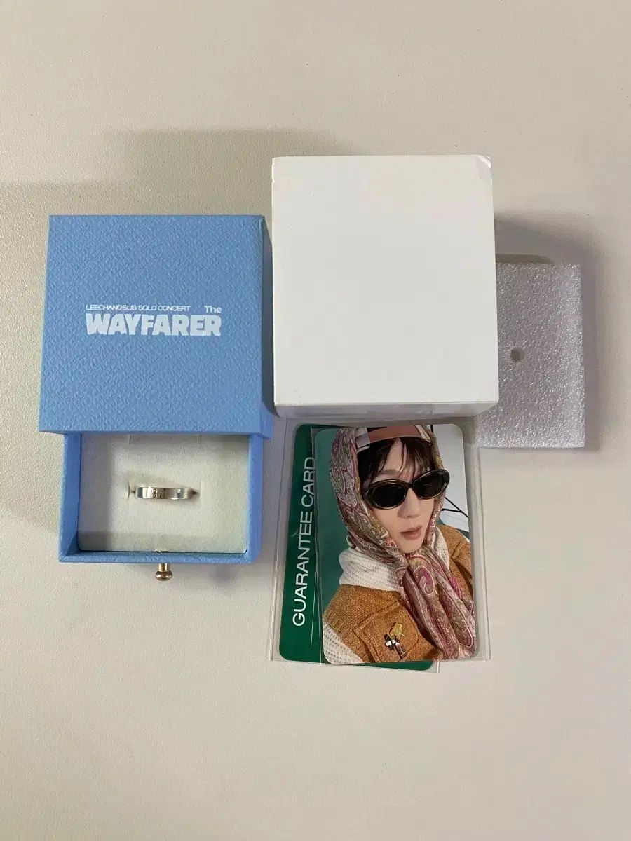 BTOB  コンサート トレカ  MD イ・チャンソプ(CHANGSUB) MD wayfarer リング + トレカ イ