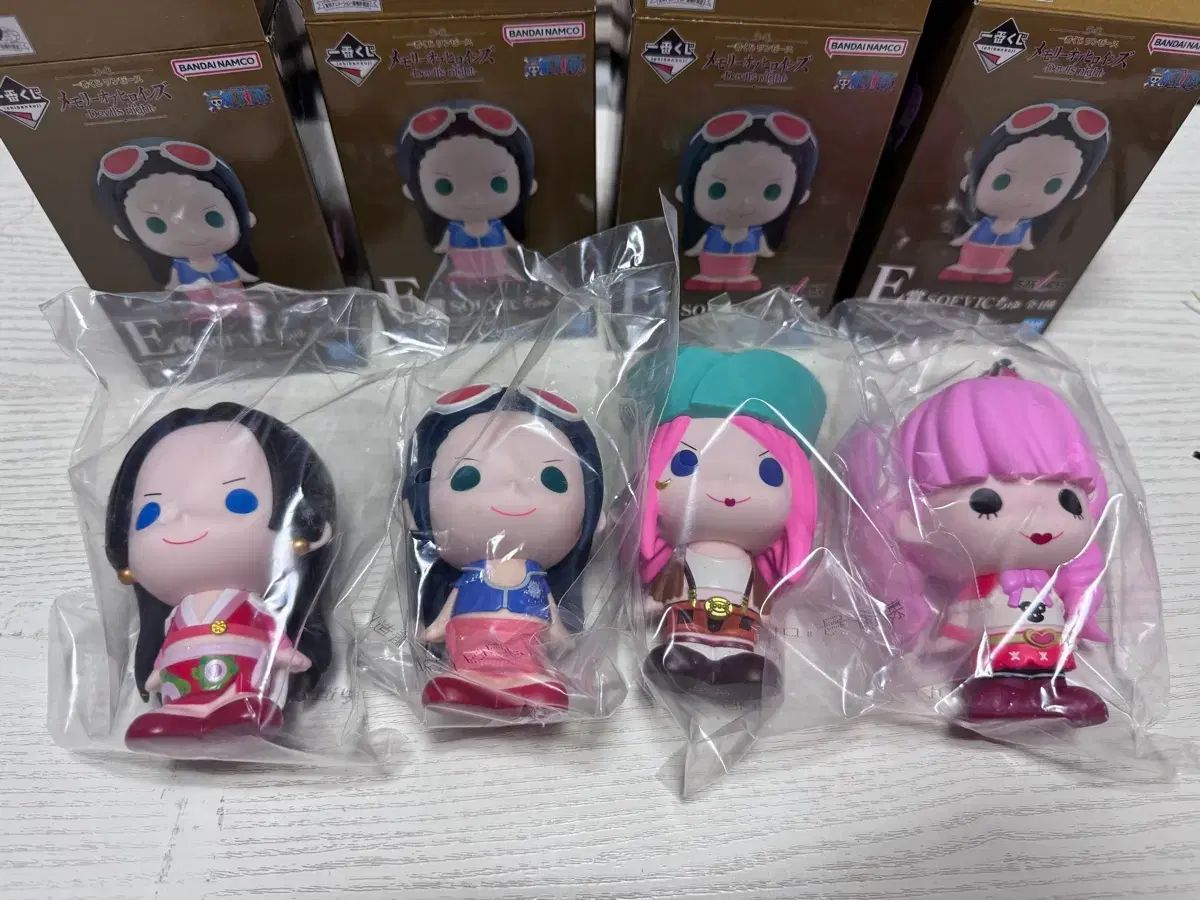 ONE PIECE ヒロインズ 一番くじ E賞 ちょこのっこ フィギュア フルセット