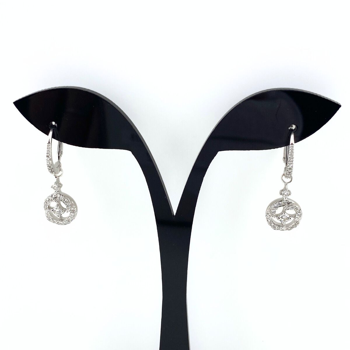 ポンテヴェキオ Ponte Vecchio メレダイヤ デザインピアス ピアス K 18 ダイヤモンド 750 レディース