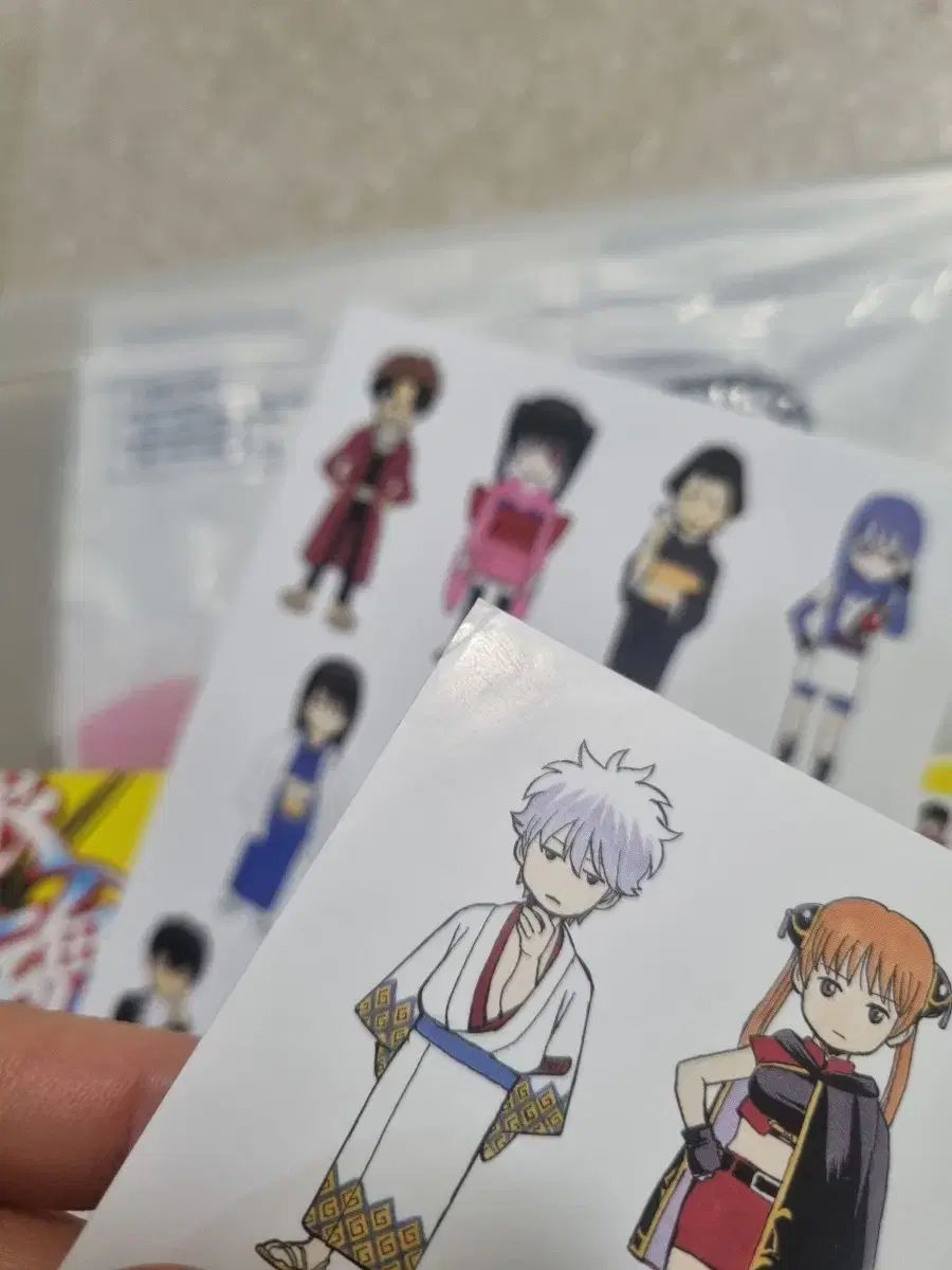 銀魂 77巻付録ステッカー 2枚 銀魂 全巻77巻