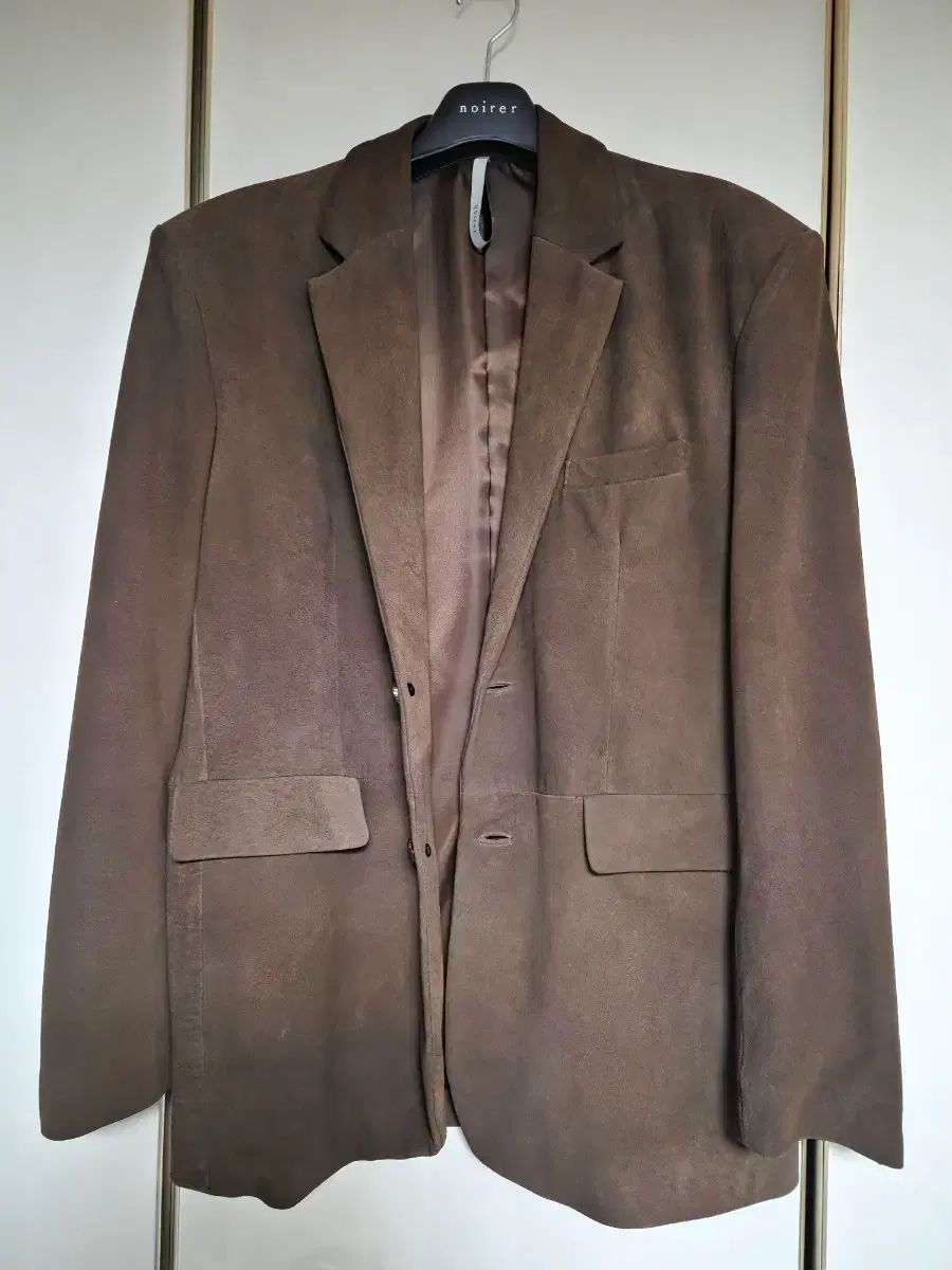 깡xノイア ラムスウェード テーラード ジャケット