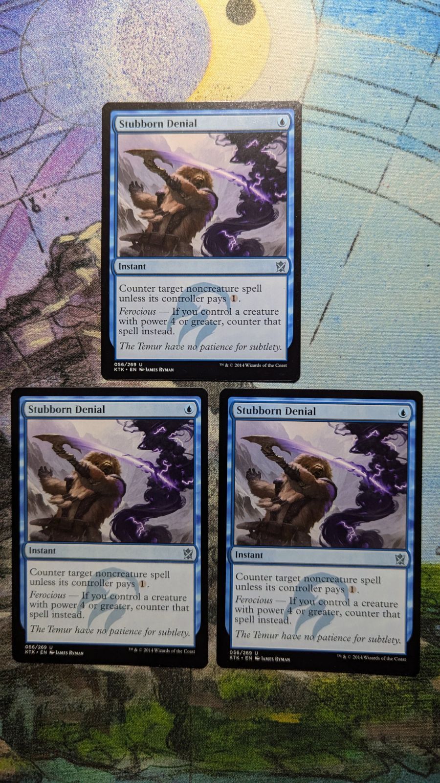 MTG 頑固な否認 英語3枚 まとめ売り - メルカリ