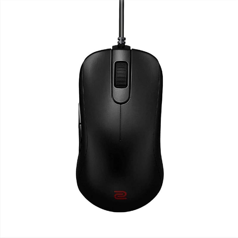 BenQゲーミングマウス ZOWIE S 2 ブラック 光学式 USB有線 プラグ-プレイ 4段階DPI 5ボタン 右利き用 82 g Sサイズ 0
