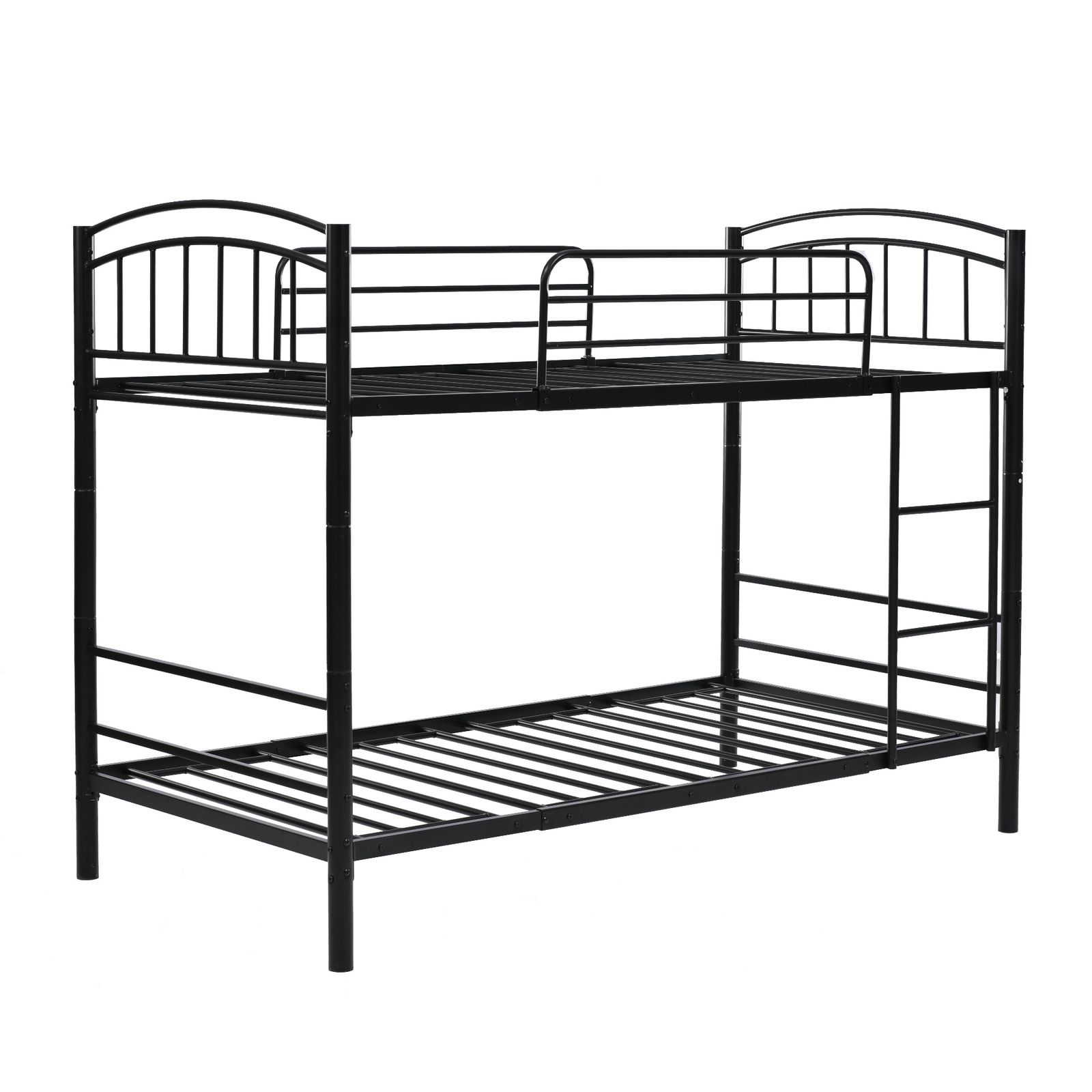 数量限定セール」 【新作】【ブラック】チール 耐震 ベッド シングル