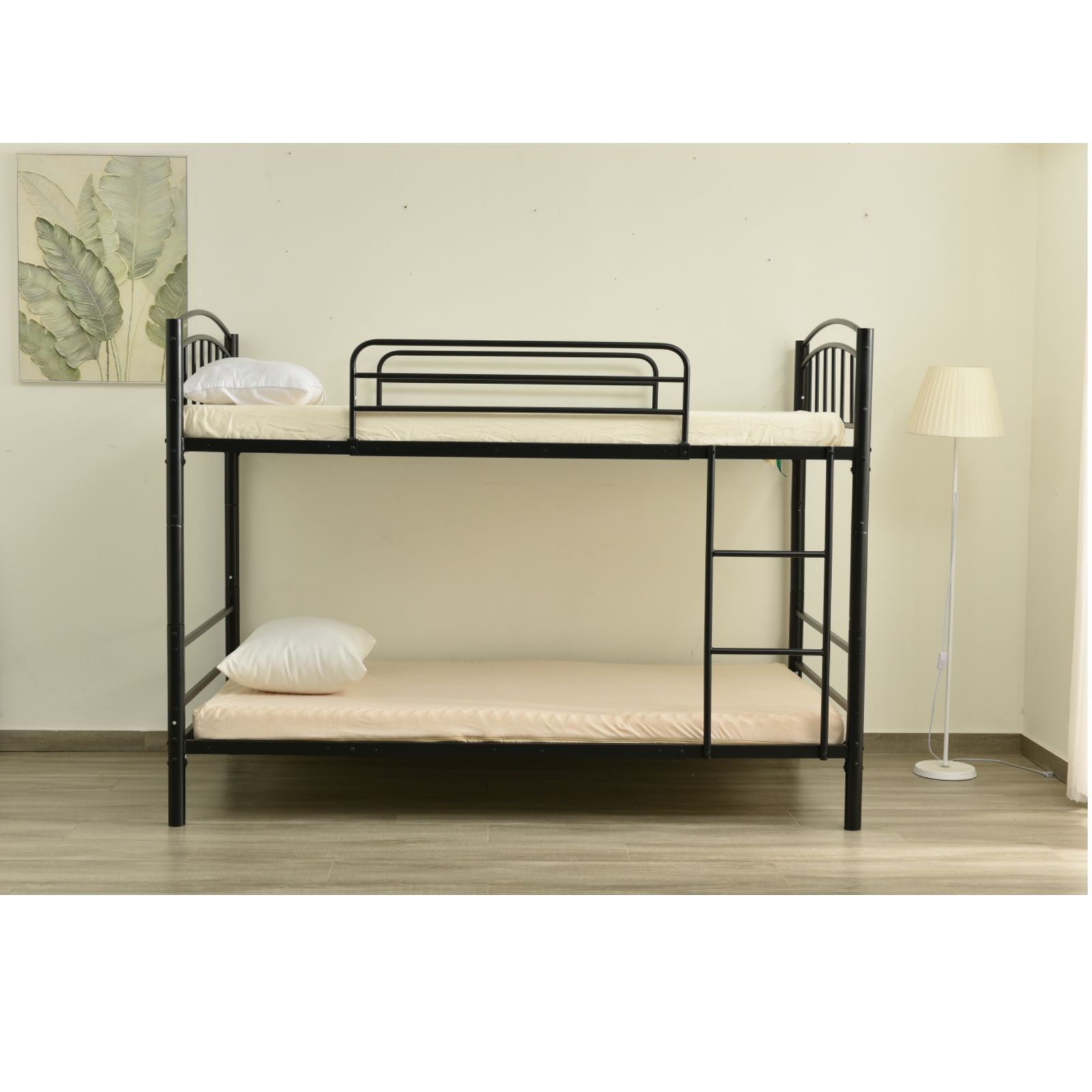 数量限定セール」 【新作】【ブラック】チール 耐震 ベッド シングル