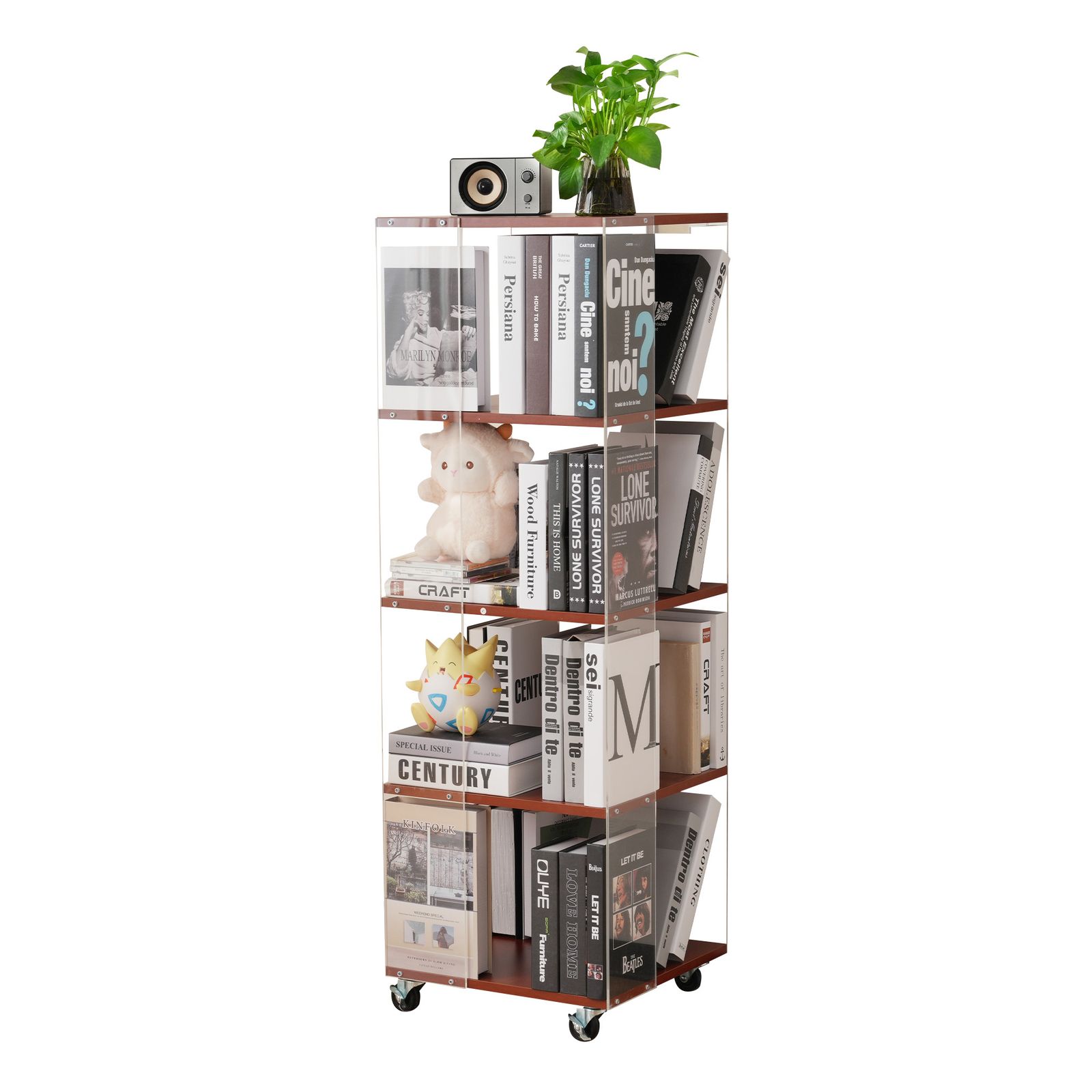 数量限定セール」 棚 本棚 4段 おしゃれ 絵本棚 大容量 スリム