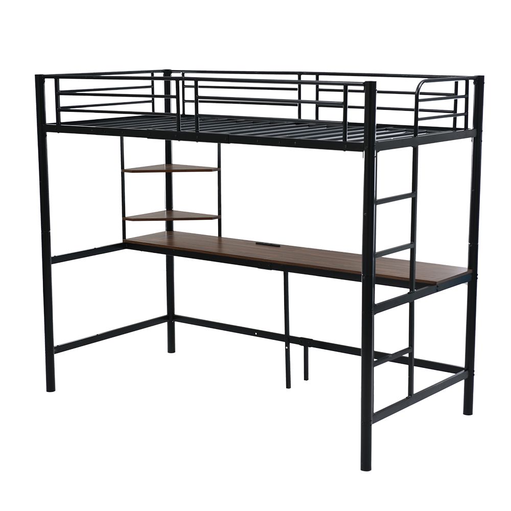 数量限定セール」 システムベット ロフトベッド シングル コンセント