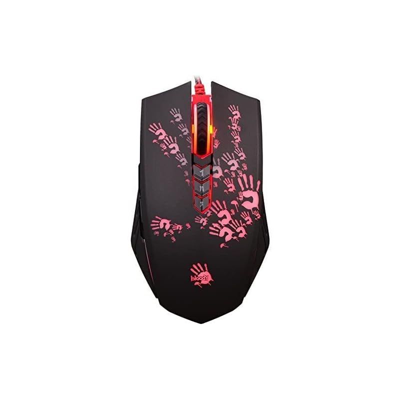 Bloody A 60 L 光学式ゲーミングマウス ライトストライク LK スイッチ-スクロール付き - 完全にプログラム な高度なマクロ 0