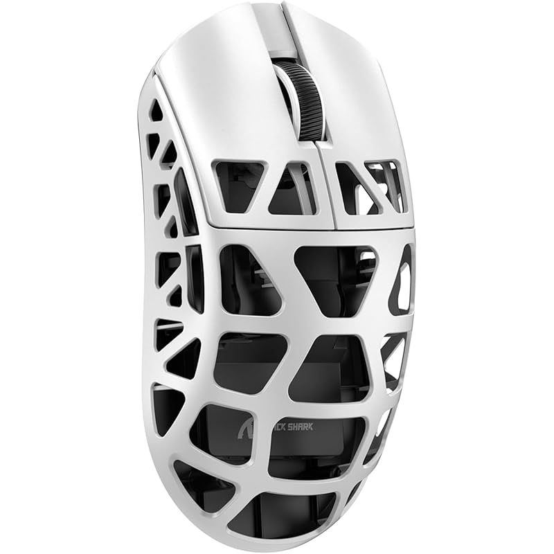 ATTACK SHARK R 3 ゲーミングマウス3 モード マグネシウム合金版46 g超軽量マウス 有線Type-C Bluetooth ワイヤレス2.4 G接続 8000 hz PAW 3395センサー 急速充電 人間工学 技術基準適合証明219