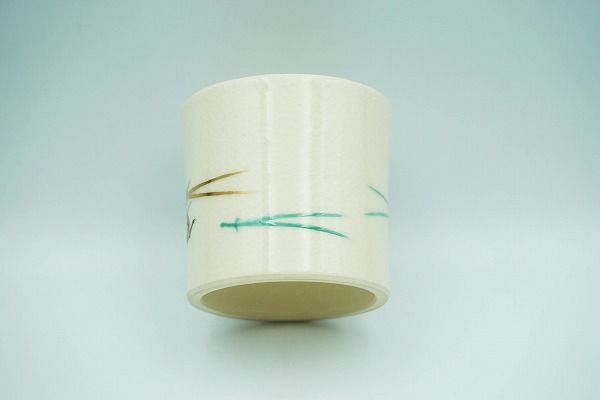 真葛香斎　浅黄松葉散し　蓋置 真葛香斎 浅黄松葉散し 蓋置 六月の特売品】眞葛