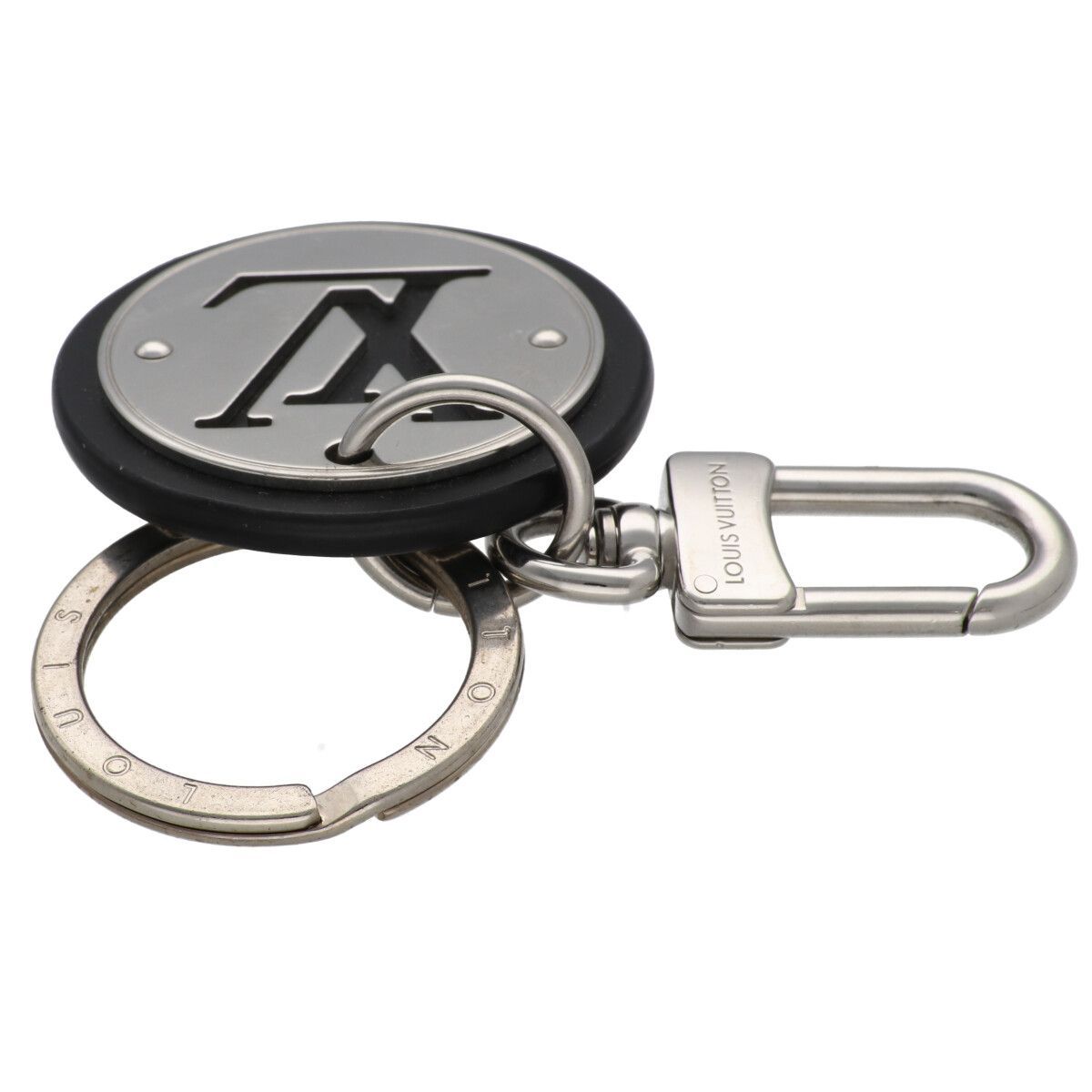 中古】 LOUIS VUITTON ルイ・ヴィトン キーホルダー・LV サークル