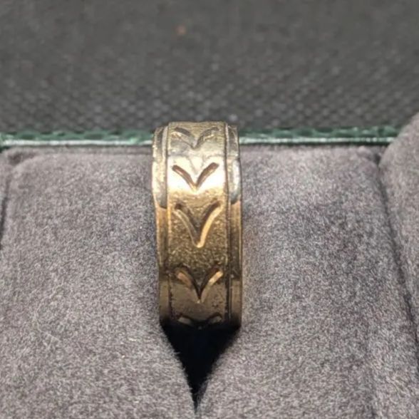 ヴィンテージ 10KTGF刻印 ESPO イエローゴールドフィルド ユニセックス