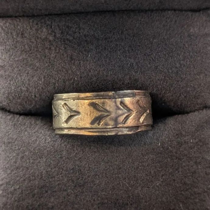 ヴィンテージ 10KTGF刻印 ESPO イエローゴールドフィルド ユニセックス