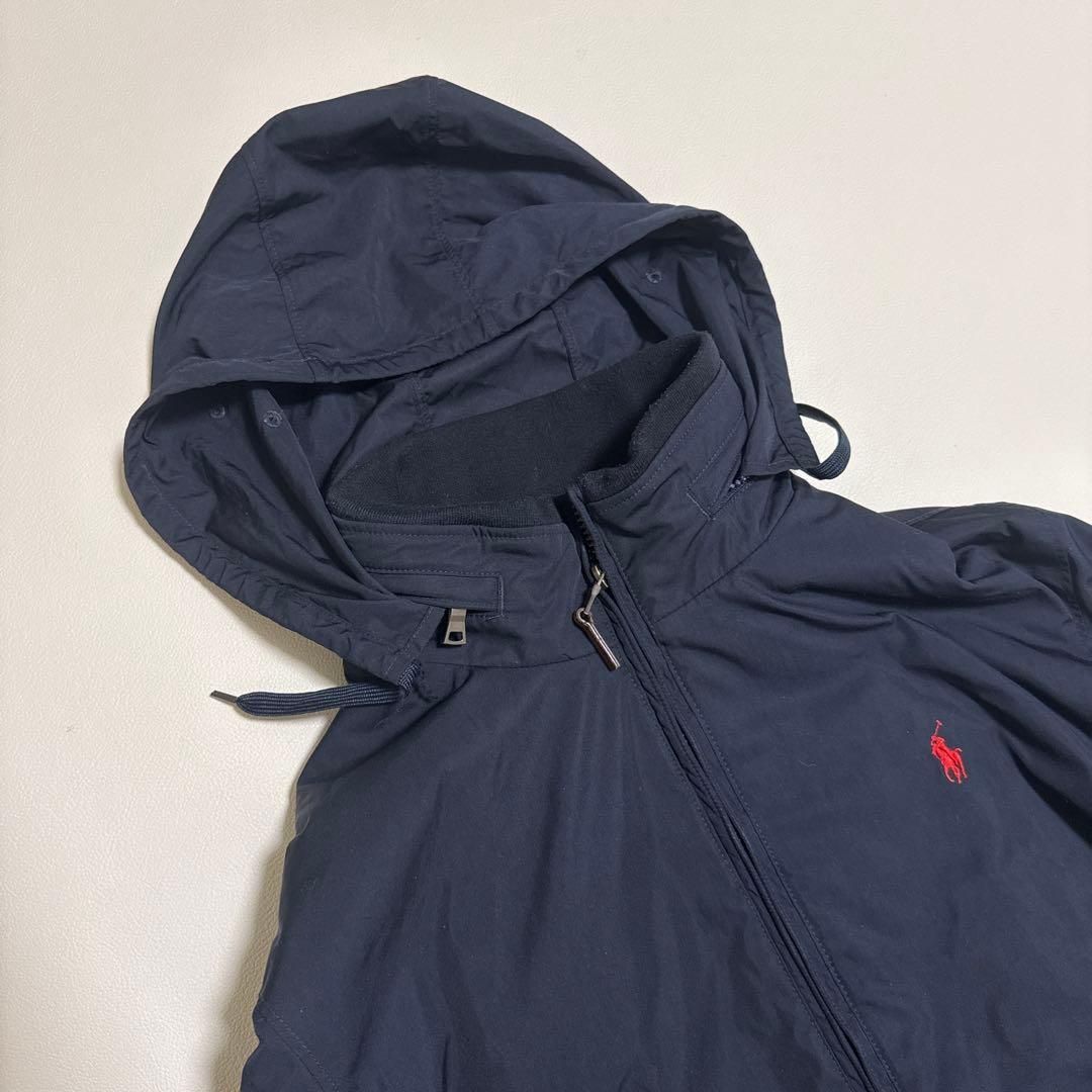 ポロラルフローレン ジャケット ホースロゴ ポニー刺繍 フード付き L