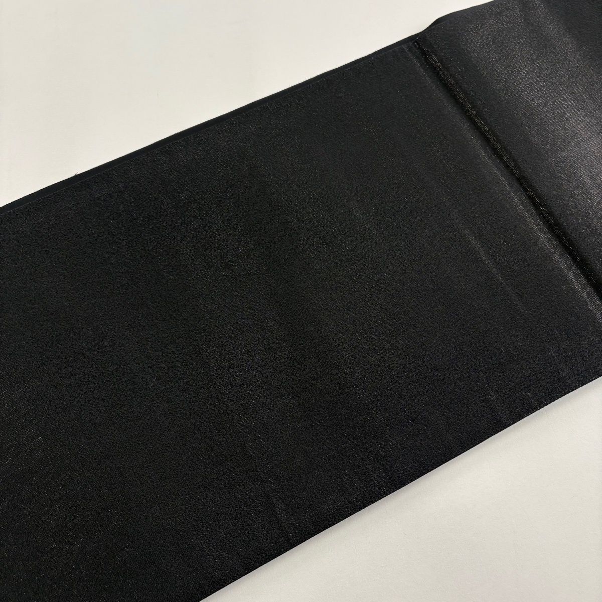 袋帯 名品 幾何学 段縞 金銀糸 箔 黒 六通 正絹 【中古】 - メルカリ