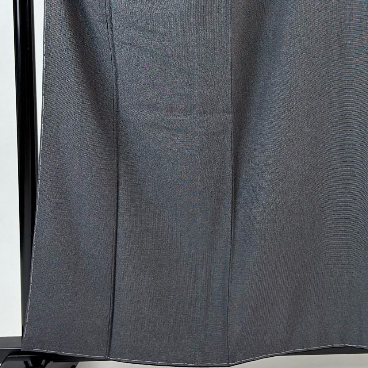 江戸小紋 身丈160 cm 裄丈64 M 袷 落款 角通し 黒 正絹 秀品