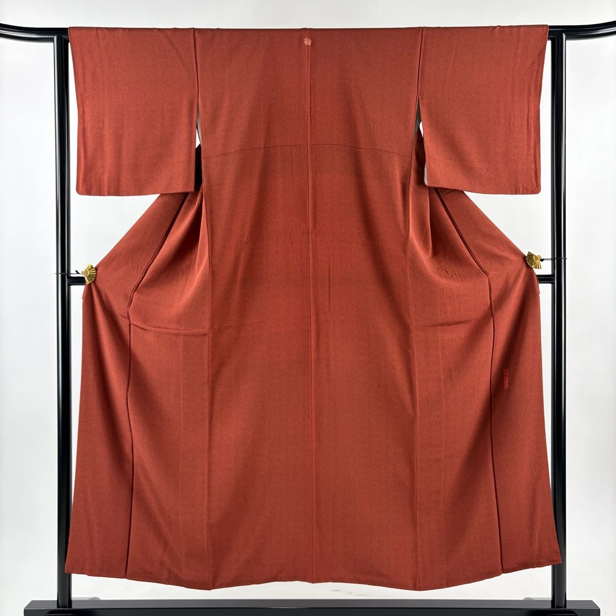 美品】 江戸小紋 身丈152cm 裄丈62.5cm S 袷 人間国宝 中村勇二郎 落款