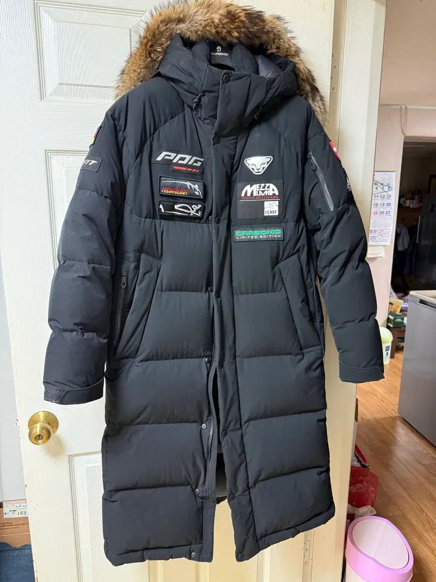 ディナフィット ディライト 2 0 ロング丈ダウンジャケット XL 105 グースダウン