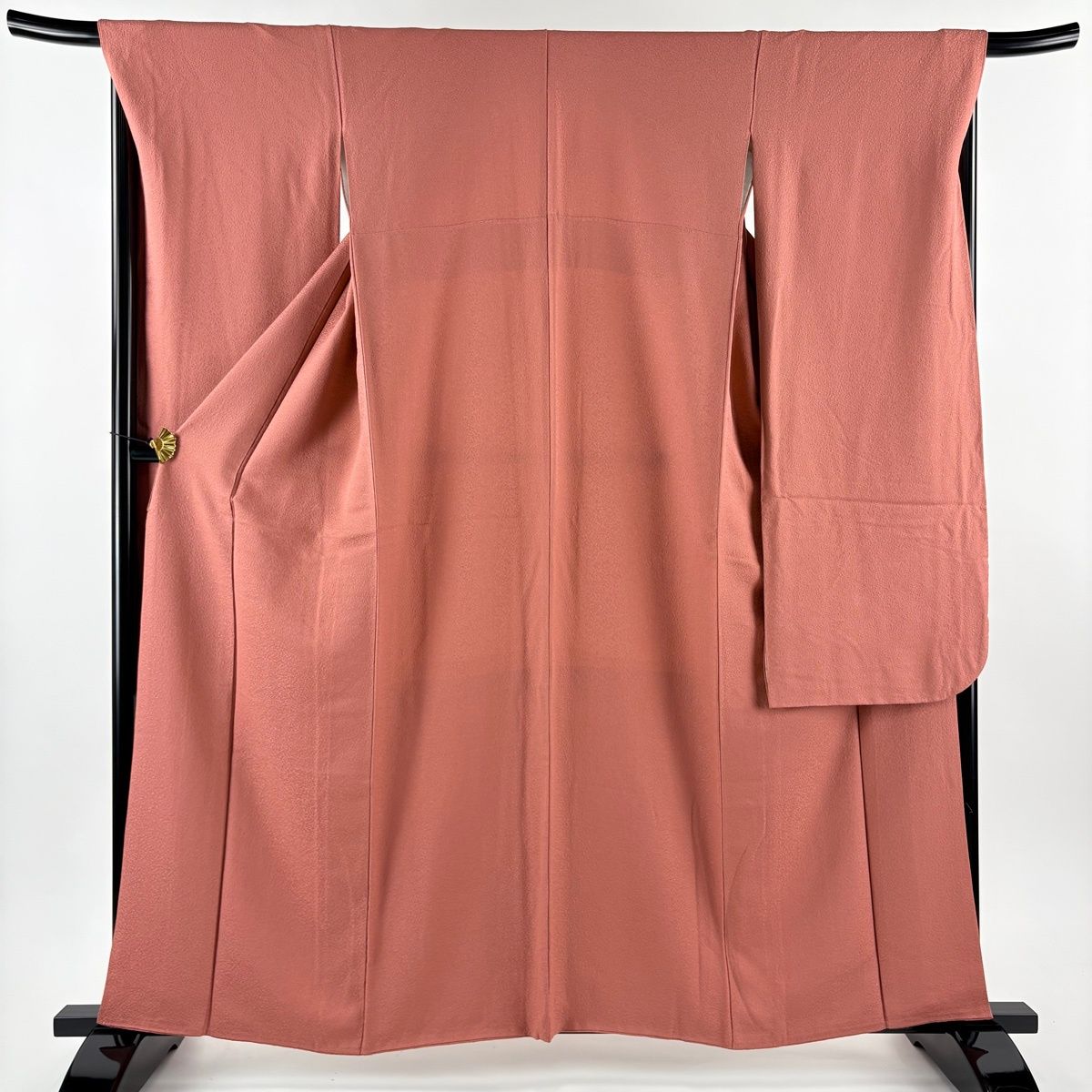 振袖 身丈159.5 cm 裄丈67.5 L 袷 地紋 ピンク 正絹