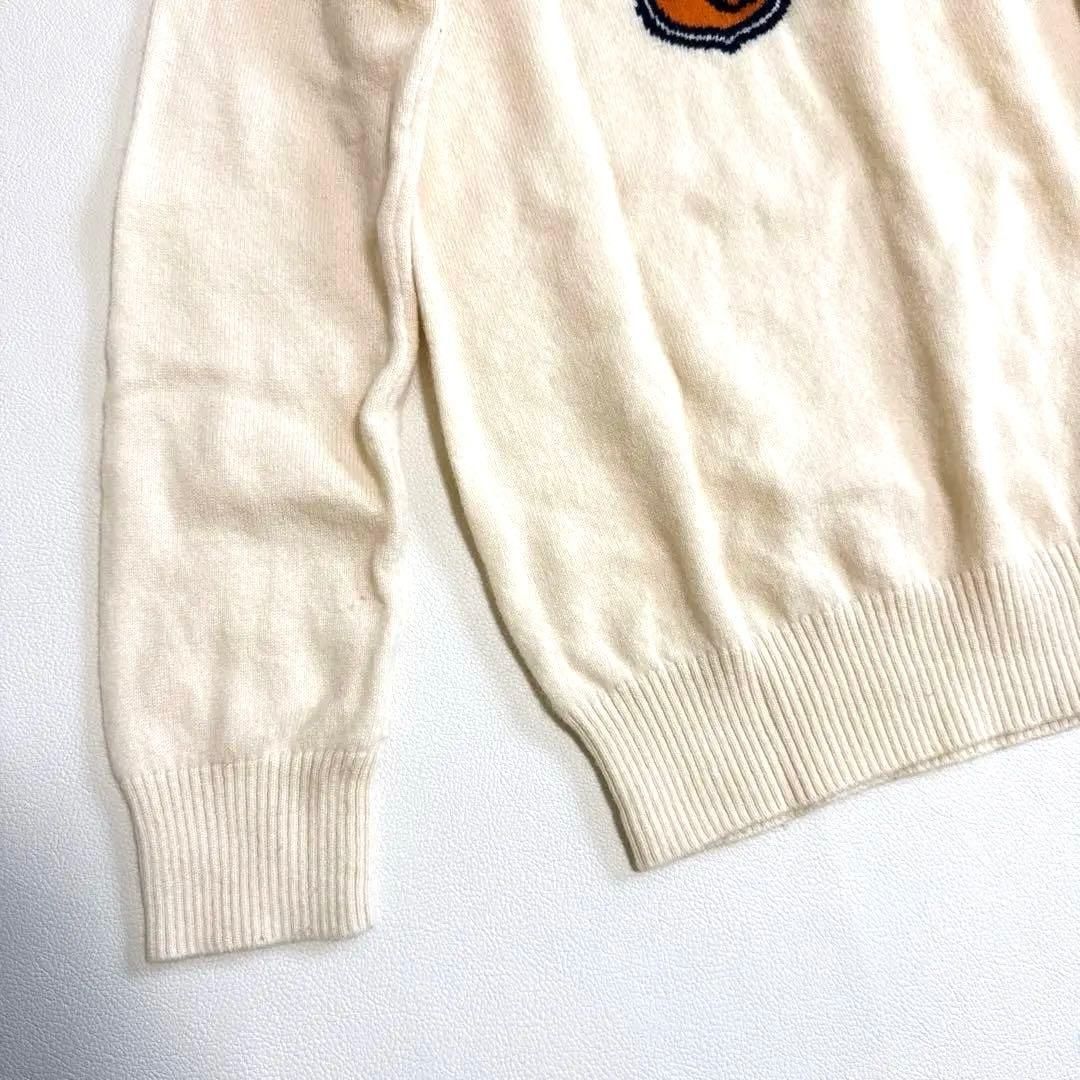 パーリーゲイツ カシミヤ 100% ニット セーター ロゴ 1サイズ 89