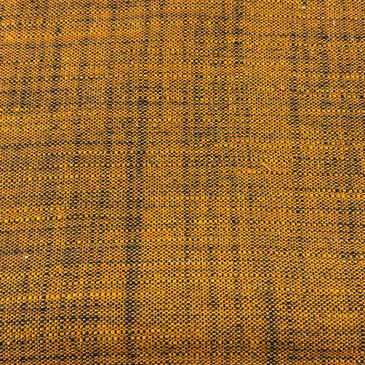 名古屋帯 秀品 八寸名古屋帯 幾何学 山吹茶色 正絹