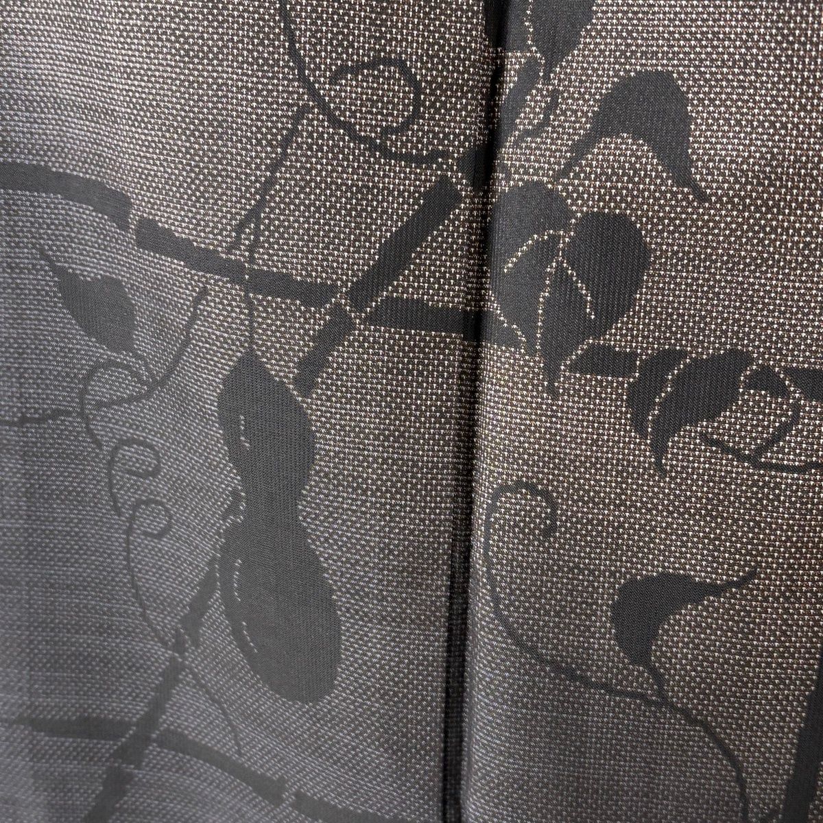 美品】 訪問着 身丈156cm 裄丈67cm M 袷 名古屋帯セット 紬地