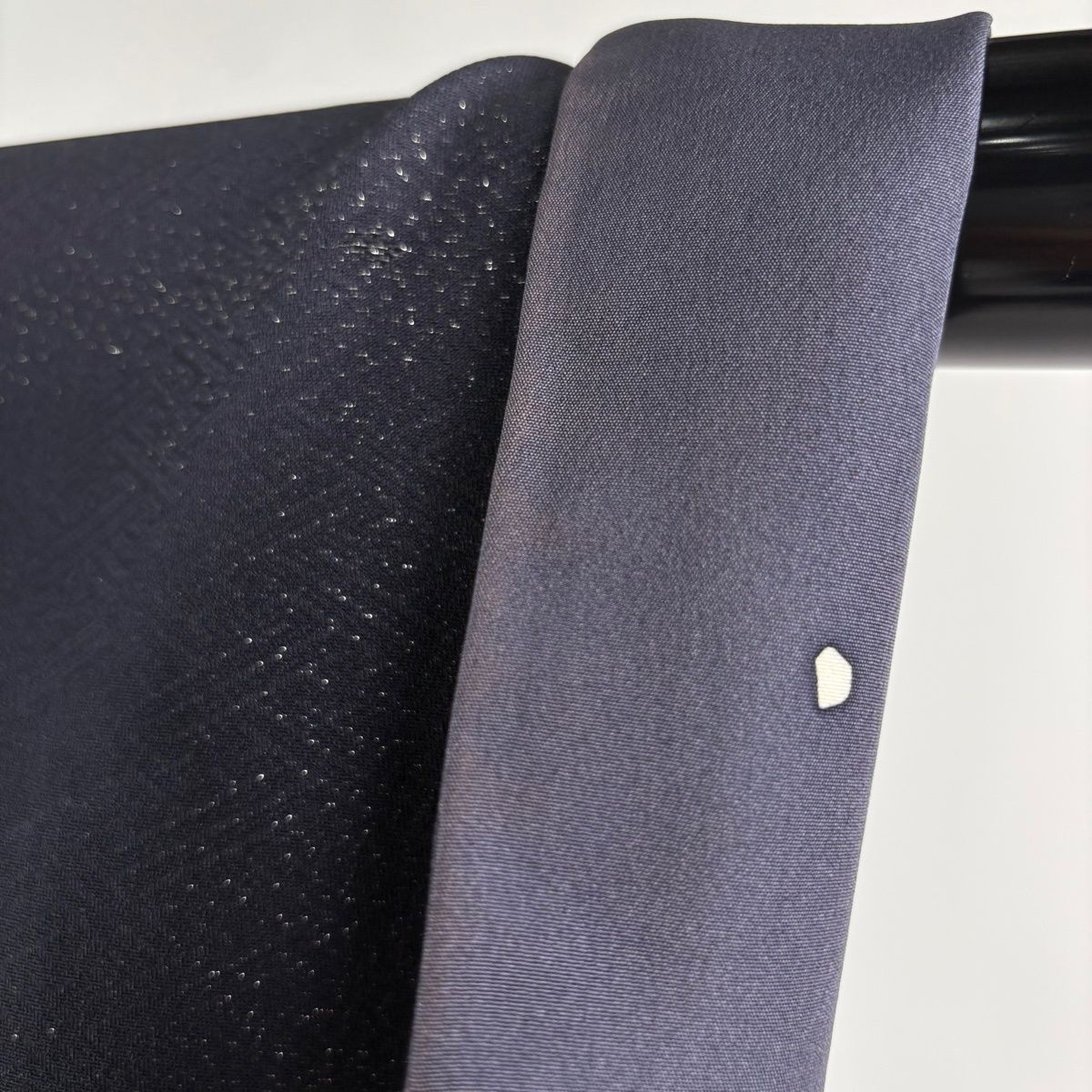 訪問着 身丈163.5cm 裄丈69cm L 袷 袋帯セット 落款 流水 幾何学 銀