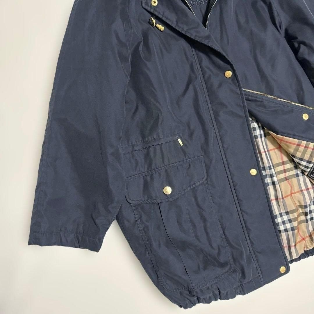 金ボタン✨バーバリーズ モッズコート フード付き サイズ9 L相当