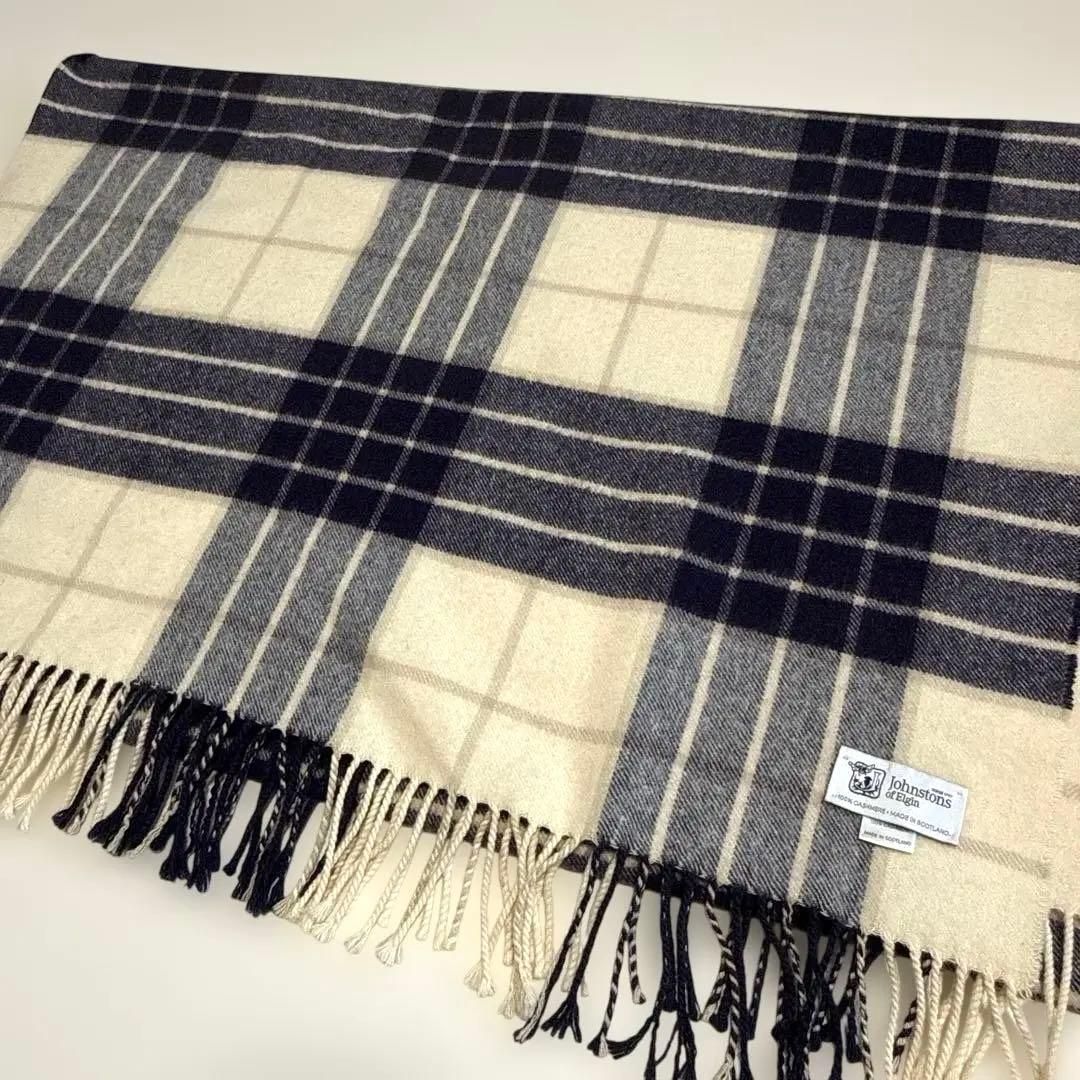 Johnstons of Elgin ジョンストンズ ストール 大判 カシミヤ