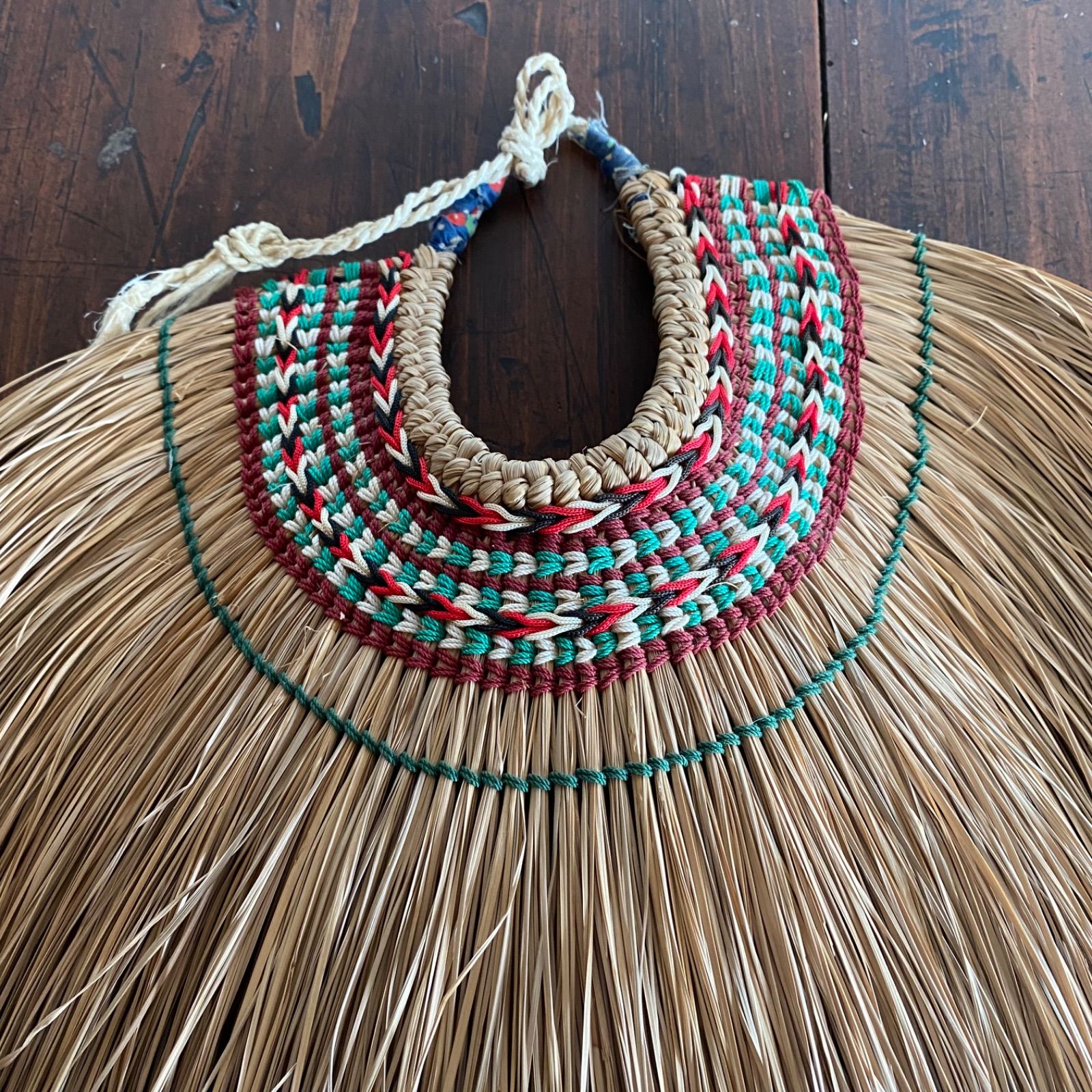 アンティーク 藁細工 藁蓑 民藝 壁飾り y323 - メルカリ