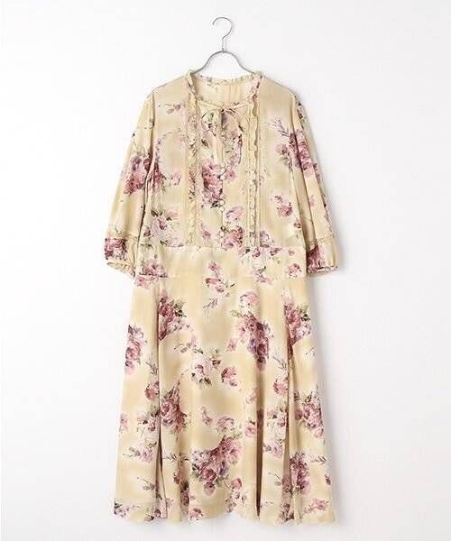 美品✨近年 INGEBORG インゲボルグ ブーケットルミエールpt.ワンピース 極美品 インゲボルグ(INGEBORG) ブーケットルミエールpt.ワンピース