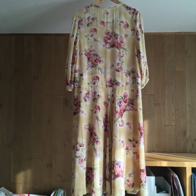 美品✨近年 INGEBORG インゲボルグ ブーケットルミエールpt.ワンピース 極美品 インゲボルグ(INGEBORG) ブーケットルミエールpt.ワンピース