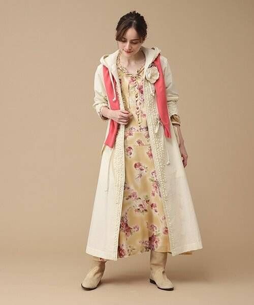 美品✨近年 INGEBORG インゲボルグ ブーケットルミエールpt.ワンピース 極美品 インゲボルグ(INGEBORG) ブーケットルミエールpt.ワンピース