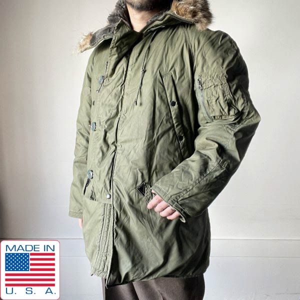 1972年製 実物 米軍 USAF N-3B MODIFIED フライト ジャケット S