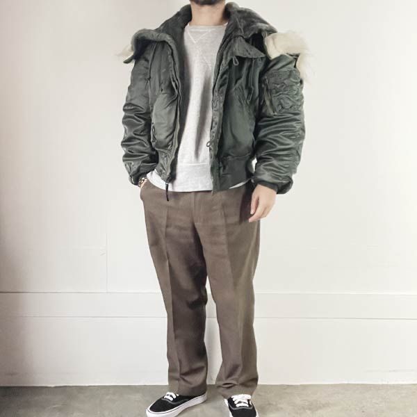 新品 1977年製 実物 米軍 N-2B フライト ジャケット XL MIL-J-6278F