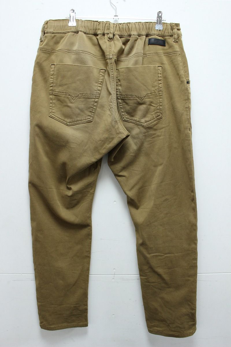 DIESEL ディーゼル ジョグジーンズ KROOLEY JOGG ブラウン系 W36-L32
