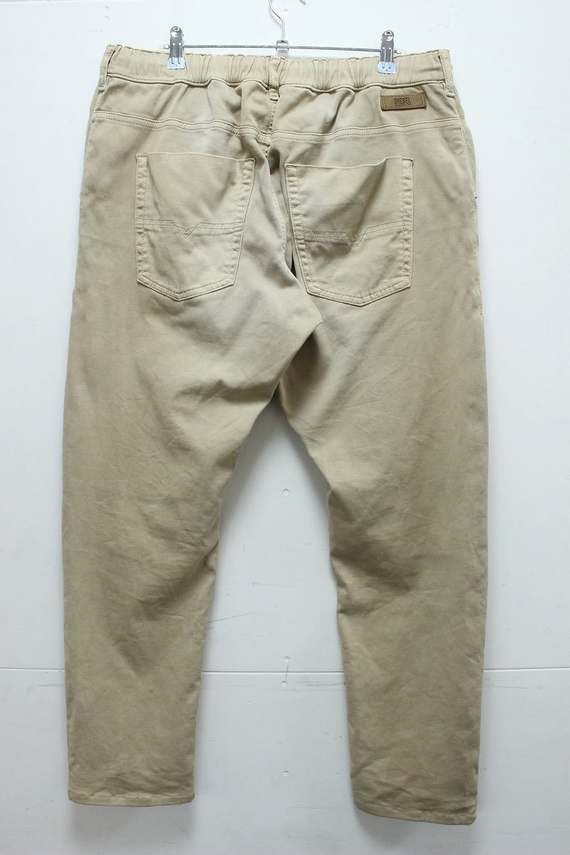 DIESEL ディーゼル ジョグジーンズ KROOLEY JOGG ベージュ系 W36-L32