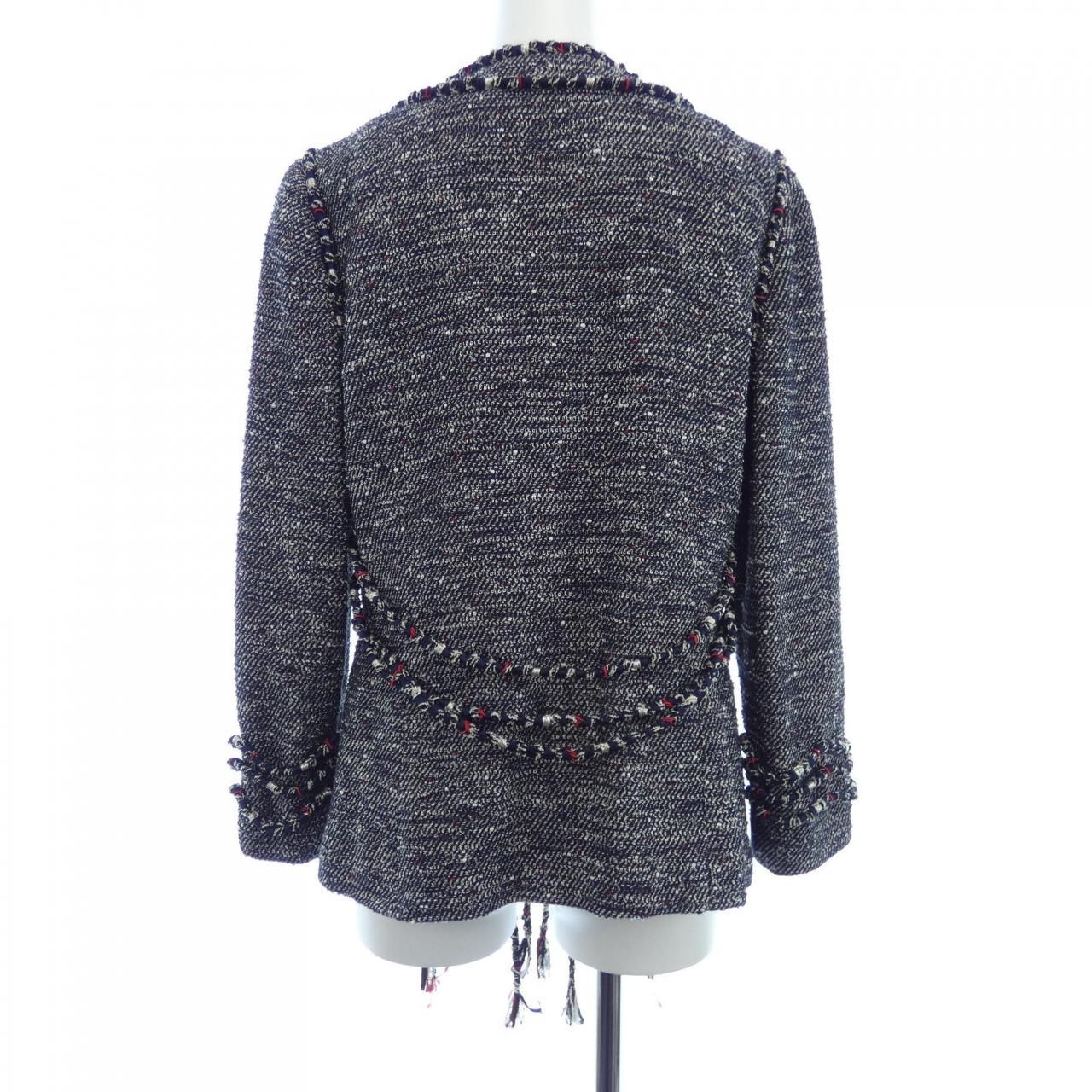 シャネル CHANEL ノーカラージャケット - メルカリ