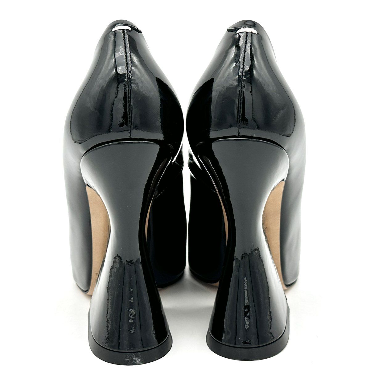 □新品級□ Maison Margiela ハイヒール エナメル スケッチヒール