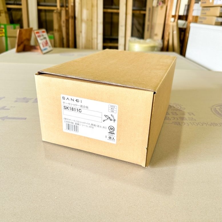  SANEI サーモシャワー混合栓 型番 SK 1811 C アウトレット品 その他 バス 洗面所用品