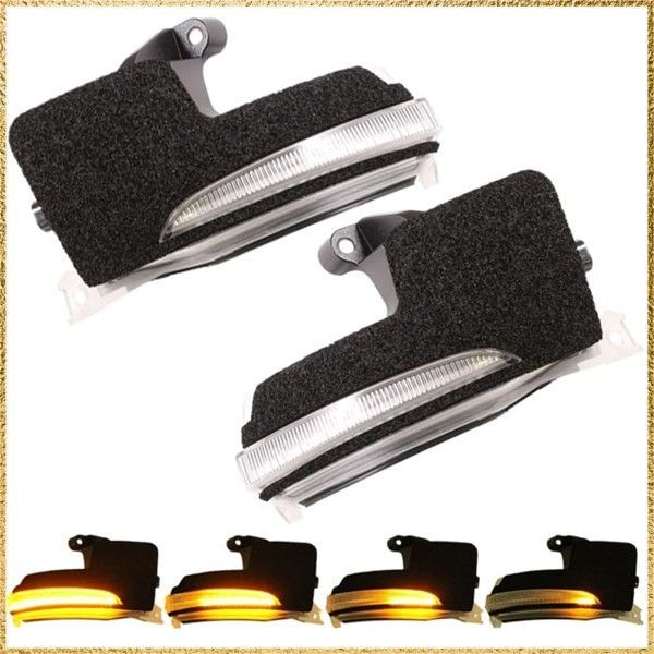 彡 でお届け 彡Color クリア 40系 アルファード ヴェルファイア 90系 ノア ヴォクシー 10系 カローラクロス シーケンシャル ウインカー ドアミラー ウィンカー 切り替え機能 切替機能 LED 流れるウインカー サイドミラー VOXY N