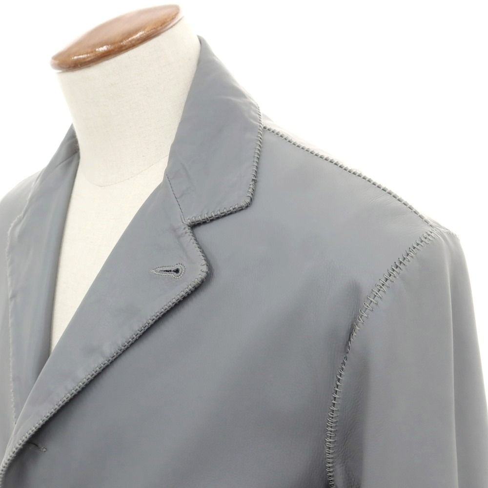 中古】ジョルジオアルマーニ GIORGIO ARMANI レザー カジュアル