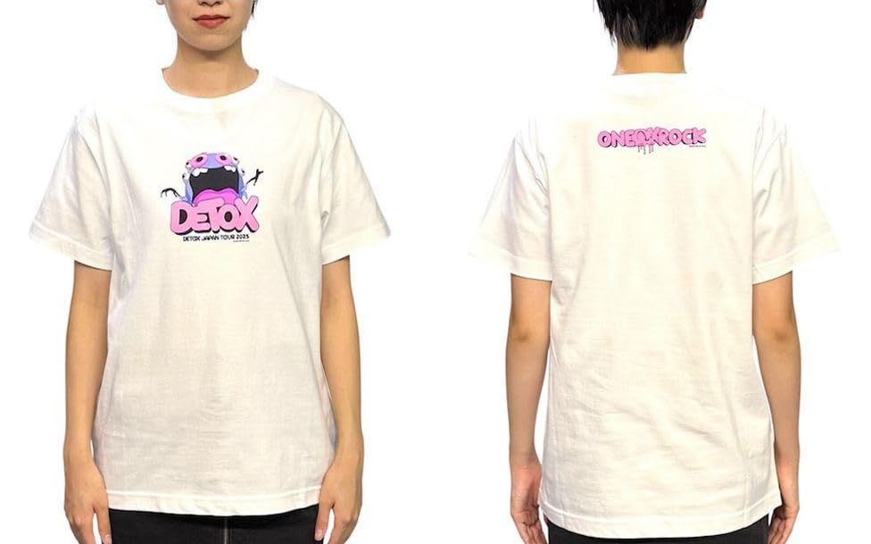 ワンオクロック ワンオク 2025 DETOX JAPAN グッズ Tシャツ S D - メルカリ