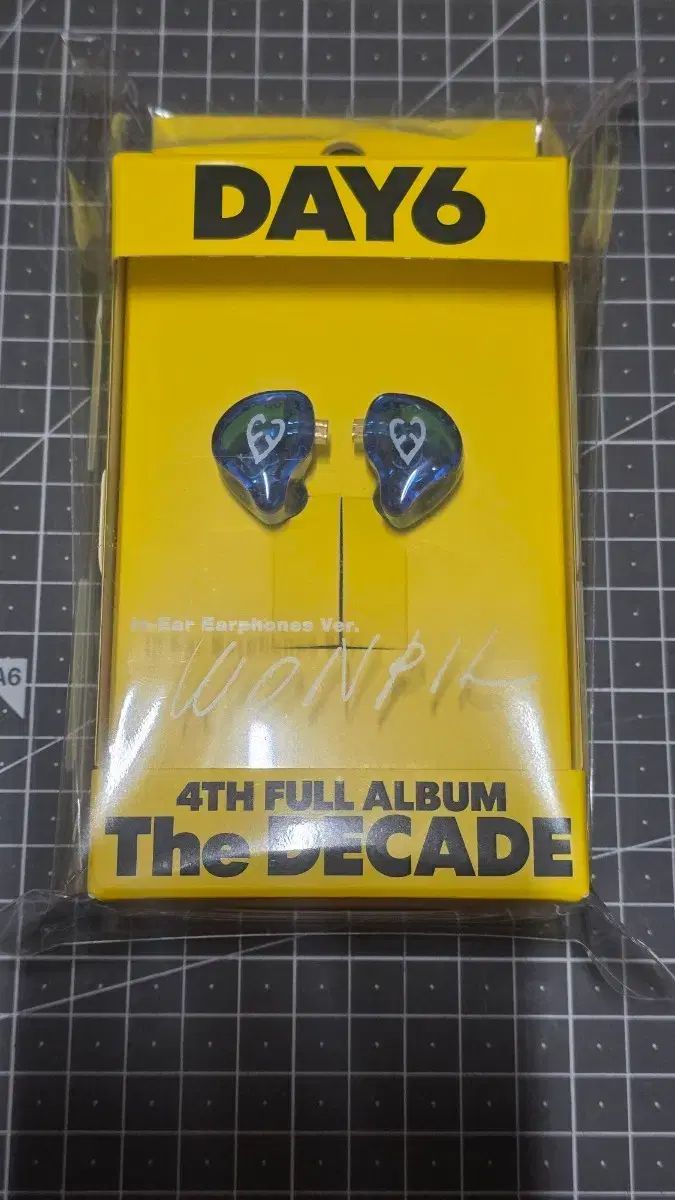 DAY 6 ウォンピル WONPIL The DECADE インイヤー アルバム トレカ なし